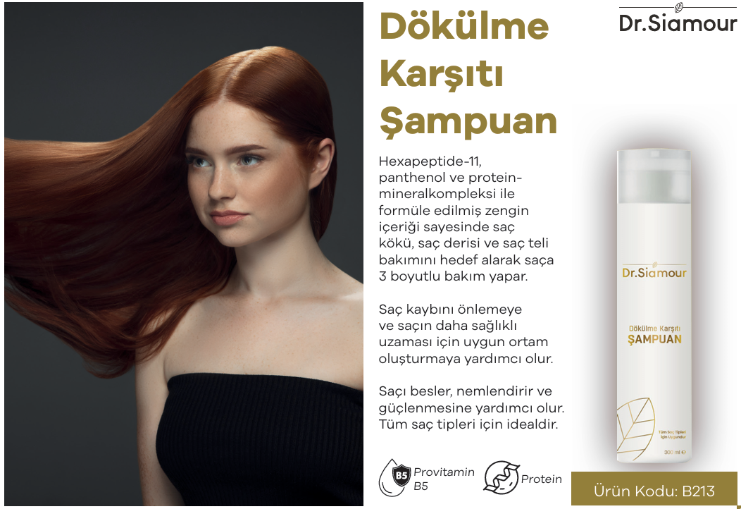 Dr. Siamour Dökülme Karşıtı Şampuan