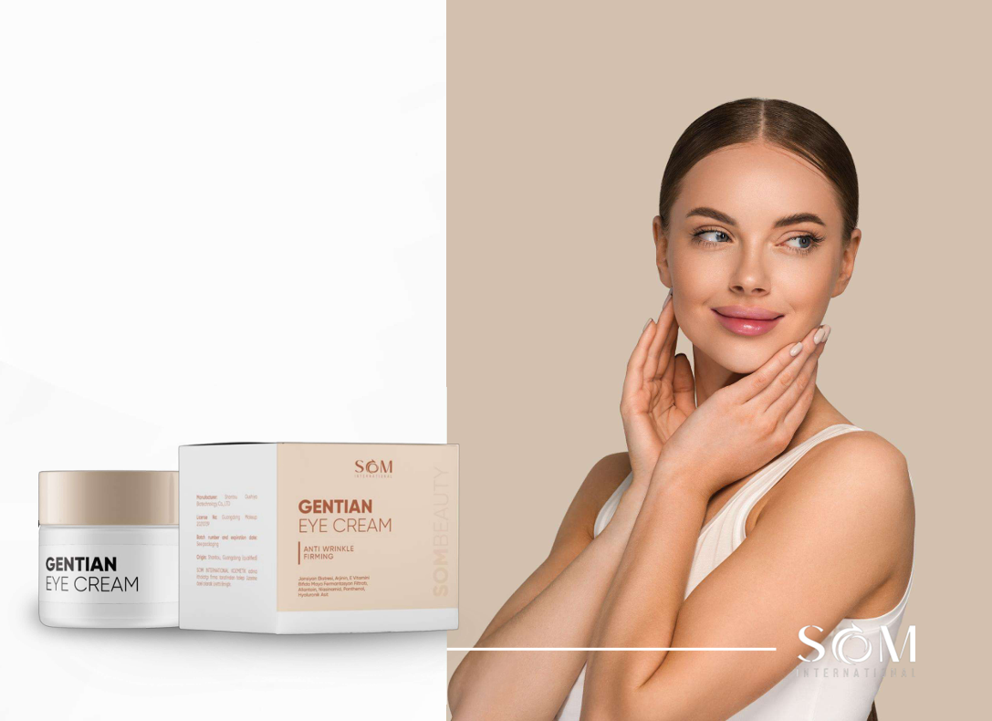 Gentian Eye Kırışıklık Karşıtı Sıkılaştırıcı Göz Kremi